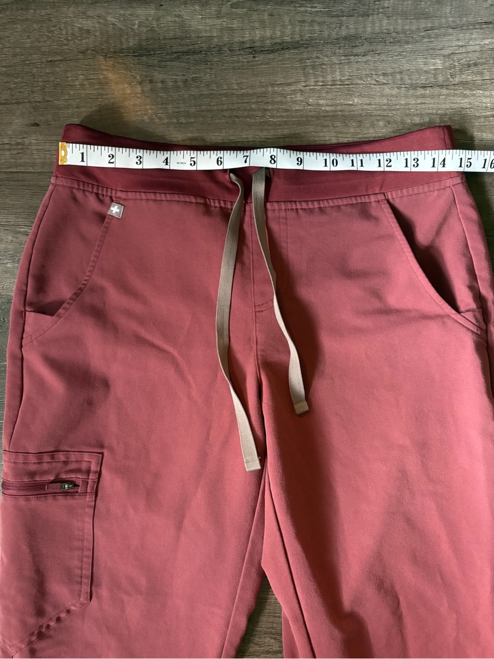 FIGS Technical Collection Zamora Jogger Scrub Pants Mauve / Rose Women's Small - Picture 4 of 7